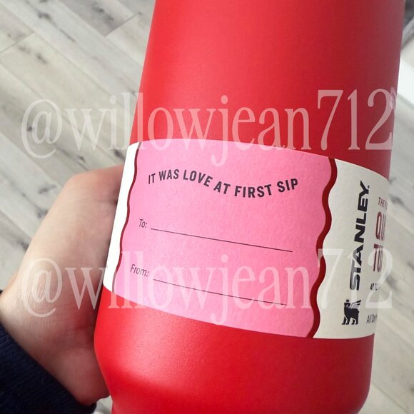 "Target Red" Valentine Stanley - Limited Edition Target Valentine 40oz Tumbler - Picture 7 of 7